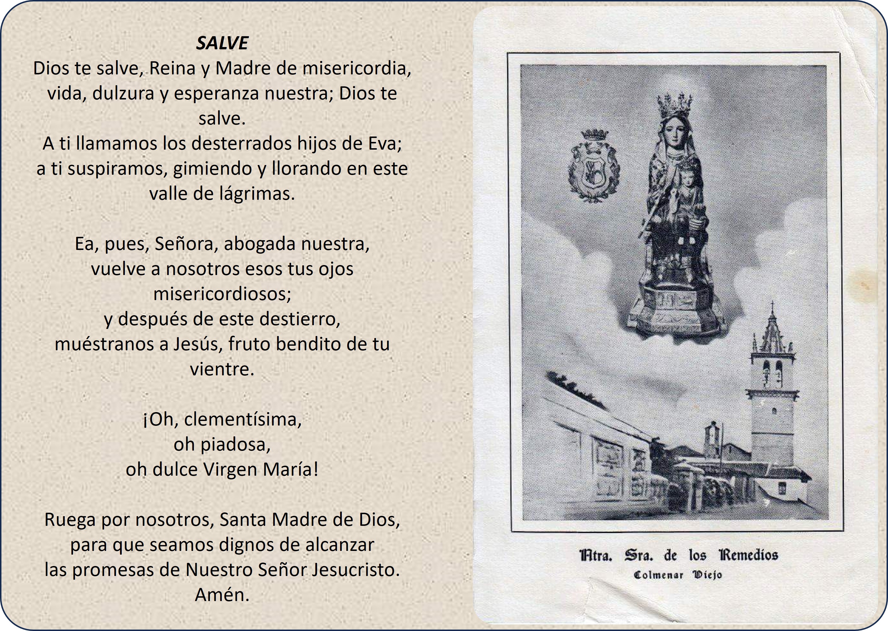 La Virgen de los Remedios en los medios de comunicación